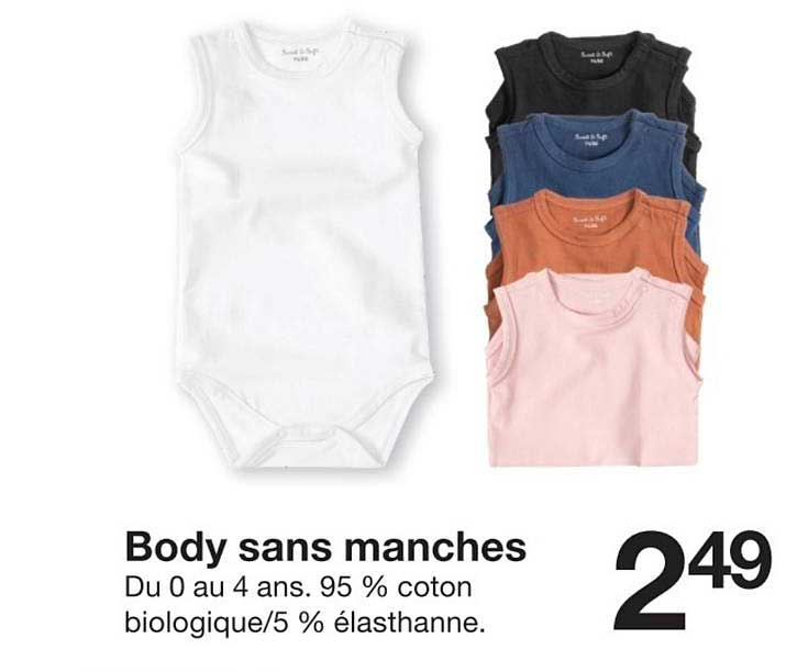 body sans manches