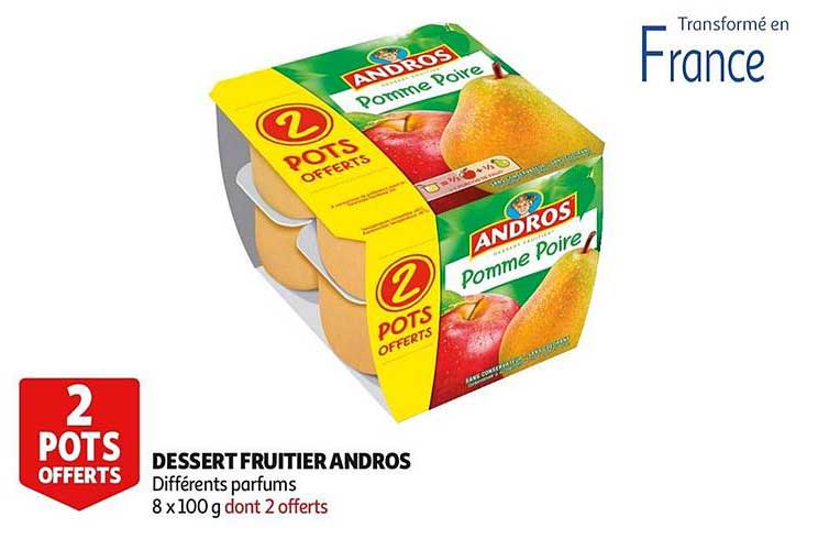 Dessert Fruitier Andros
