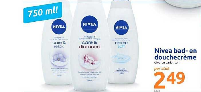 nivea bad en douchecrème