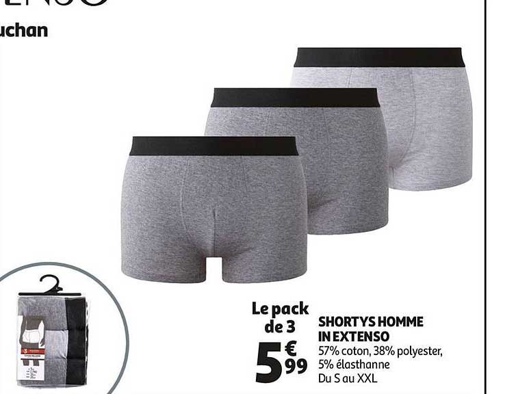 shortys homme in extenso