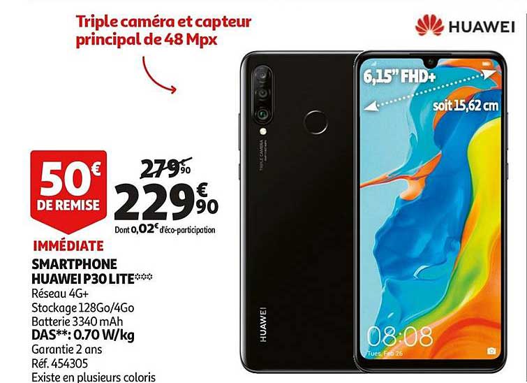 smartphone huawei p30 lite