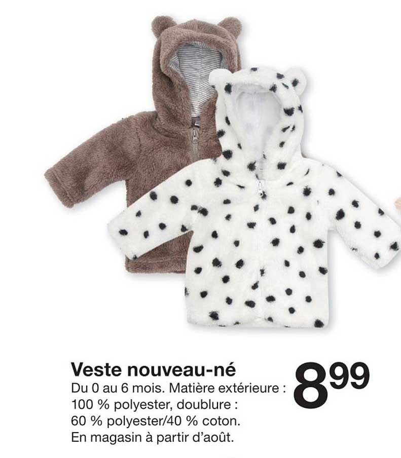 veste nouveau né