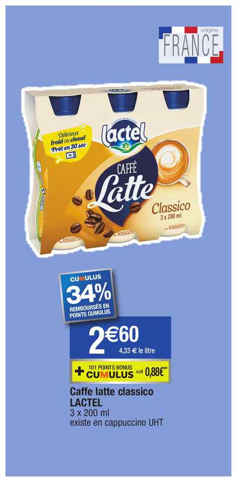 Caffè Latte Classico Lactel