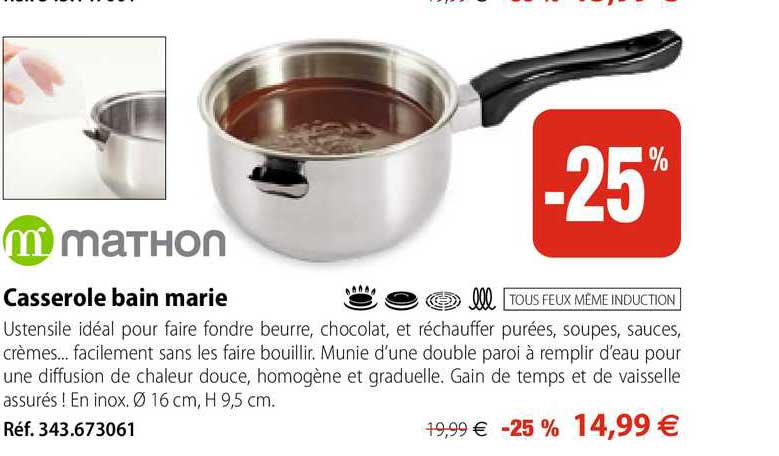 Casserole Bain Marie