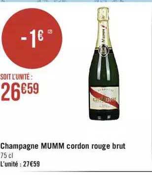 Champagne Mumm Cordon Rouge Brut