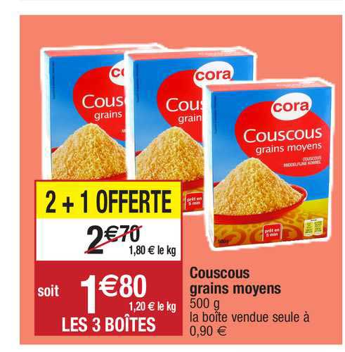 couscous grains moyens