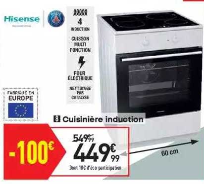 Cuisinière Induction Hisense