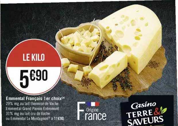 emmental français 1er choix