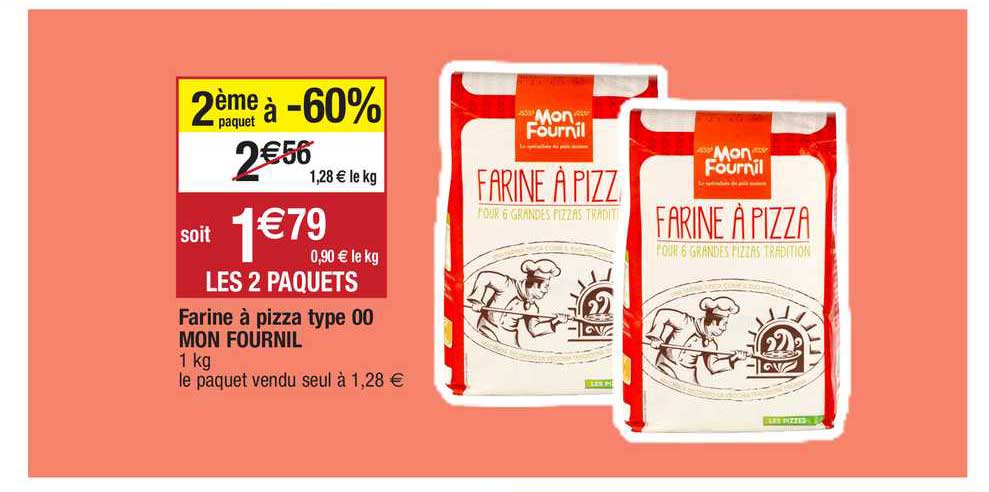farine à pizza type 00 mon fournil
