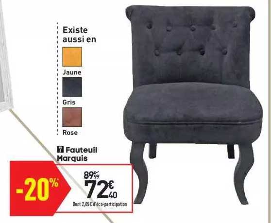 Fauteuil Marquis
