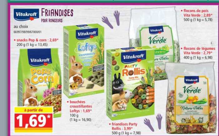 friandises pour rongeurs vitakraft