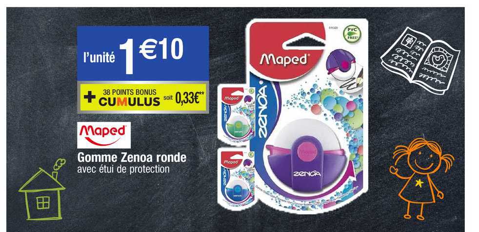 Gomme Zenoa Ronde Maped