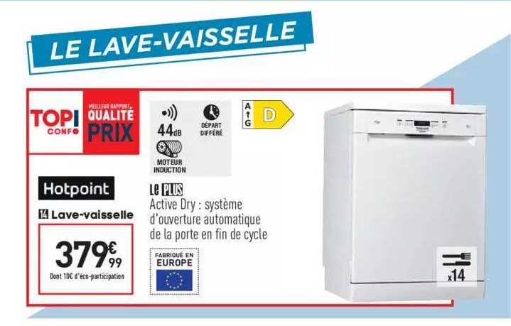lave-vaisselle hotpoint
