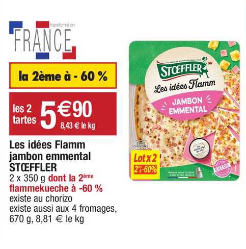 les idées flamm jambon emmental stoeffler