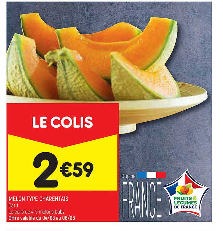 melon type charentais