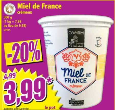Miel De France Crémeux