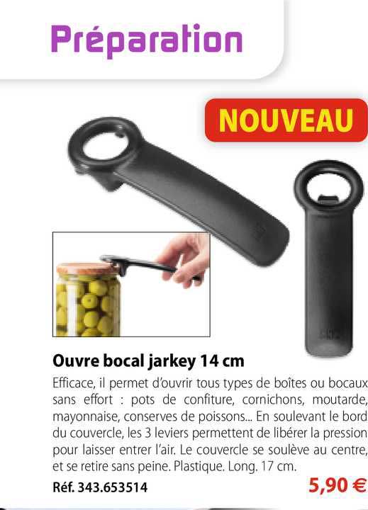 Ouvre Bocal Jarkey 14 Cm