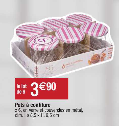pots à confiture