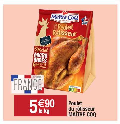 poulet du rôtisseur maître coq