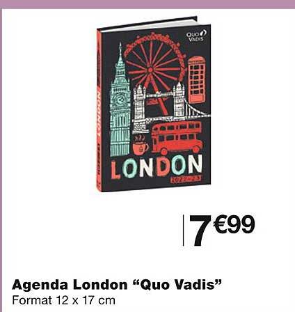 agenda london "quo vadis"