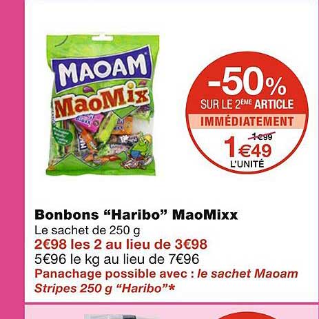 Bonbons "haribo" Maomixx