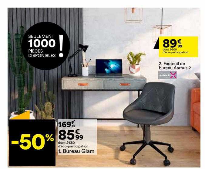 bureau glam, fauteuil de bureau aarhus 2 modern living