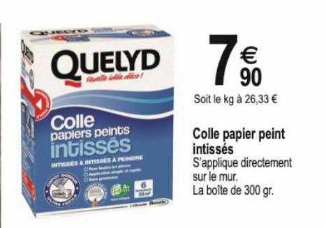 colle papier peint intissés