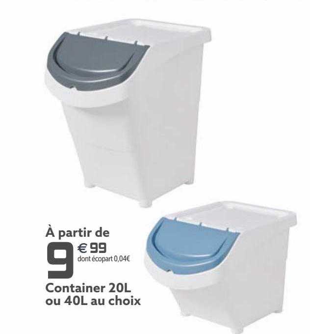 Container 20l Ou 40l