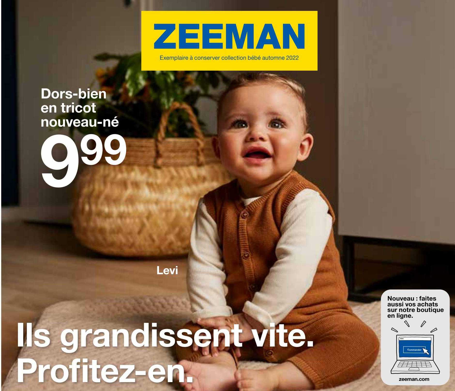 dors-bien en tricot nouveau-né