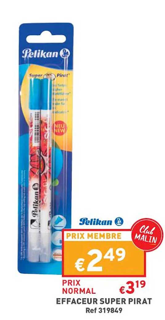 Effaceur Super Pirat