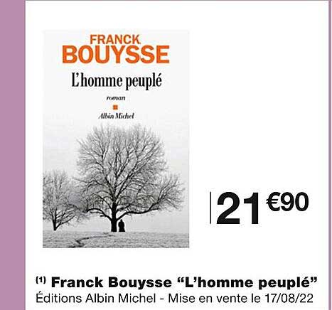 franck bouysse "l'homme peuplé"