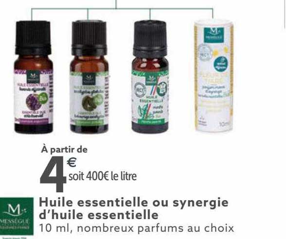 Huile Essentielle Ou Synergie D'huile Essentielle