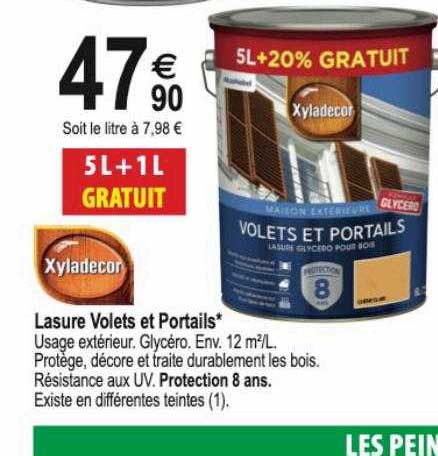 lasure volets et portails