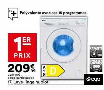 lave-linge hublot