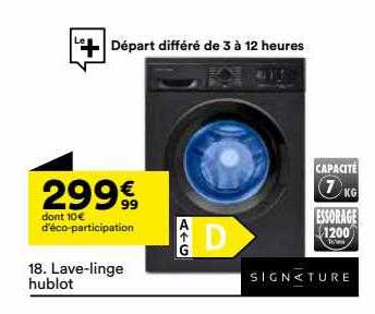 lave-linge hublot