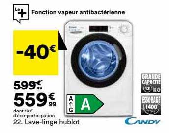 lave-linge hublot