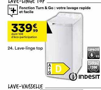 lave-linge top
