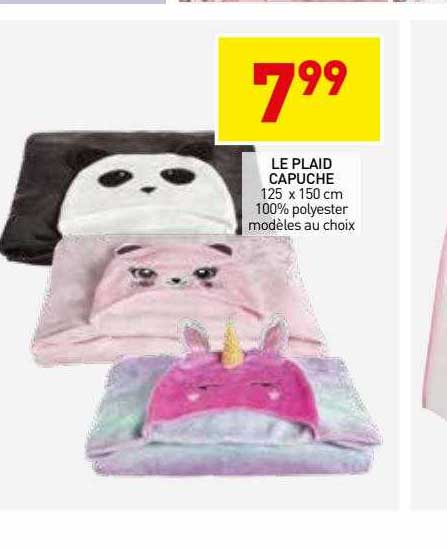 Le Plaid Capuche