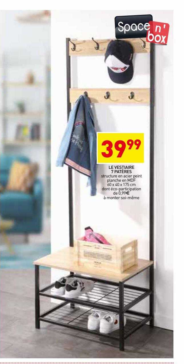 Le Vestiaire 7 Patères