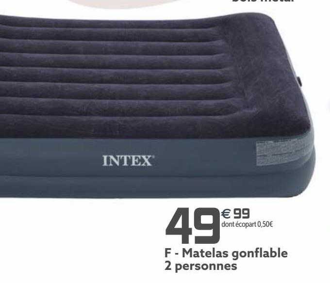 Matelas Gonflable 2 Personnes Intex