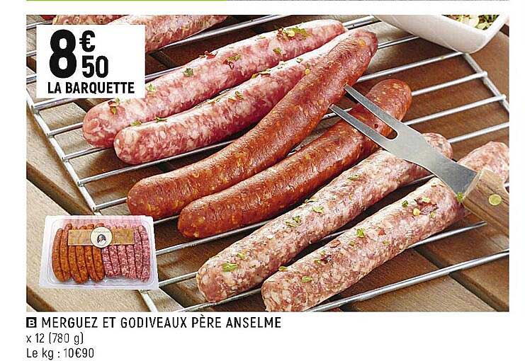 merguez et godiveaux père anselme