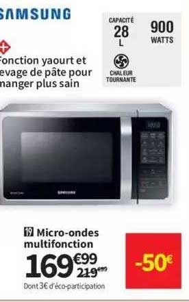 micro-ondes multifonction