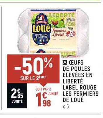 oeufs de poules élevées en liberté label rouge les fermiers de loué