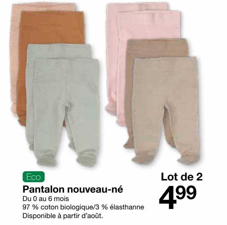 pantalon nouveau-né