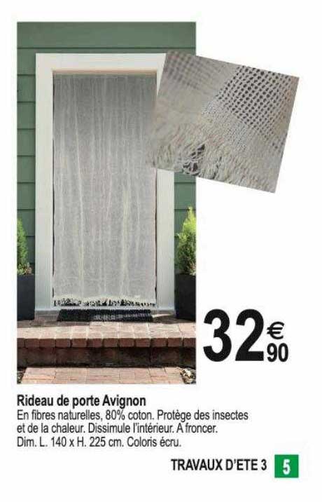 rideau de porte avignon