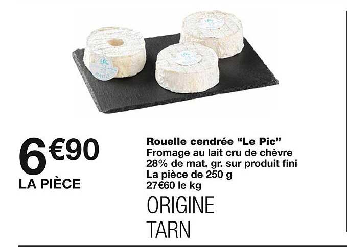 rouelle cendrée "le pic"