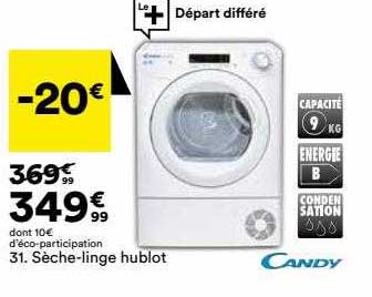 sèche-linge hublot