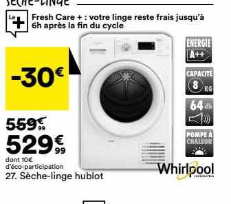 sèche-linge hublot