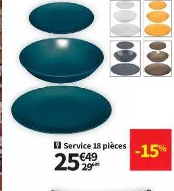 Service 18 Pièces