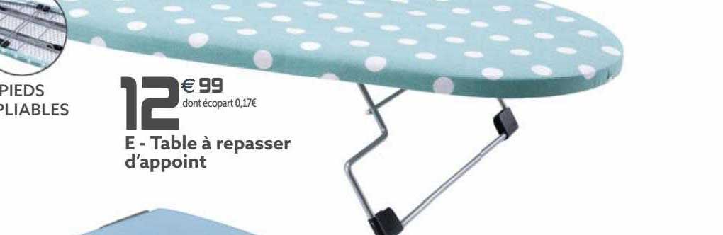 Table à Repasser D'appoint